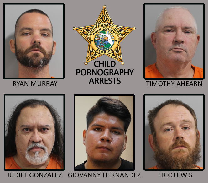 Four Men And A Teen Arrested By Polk County Sheriff’s Office For ...